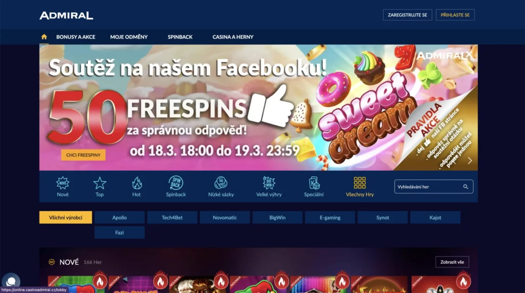 Admiral casino