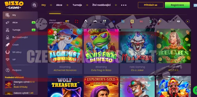 bizzo casino online hry