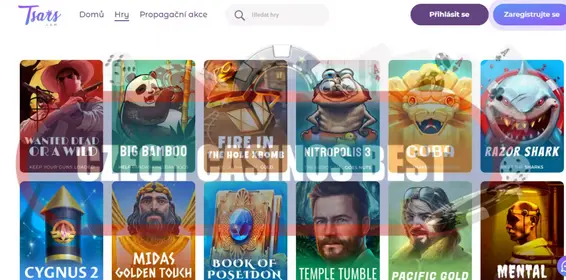 tsars kasinové hry
