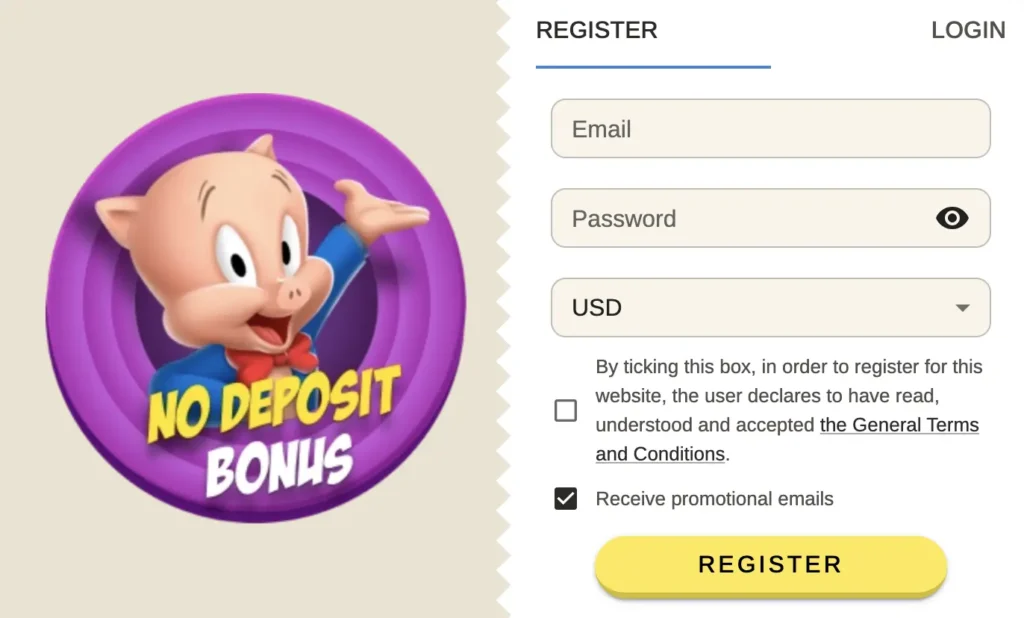 Beep Beep casino regestrace