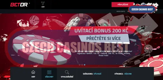 betor casino bonusy