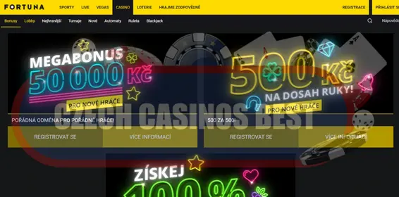 fortuna casino bonusy