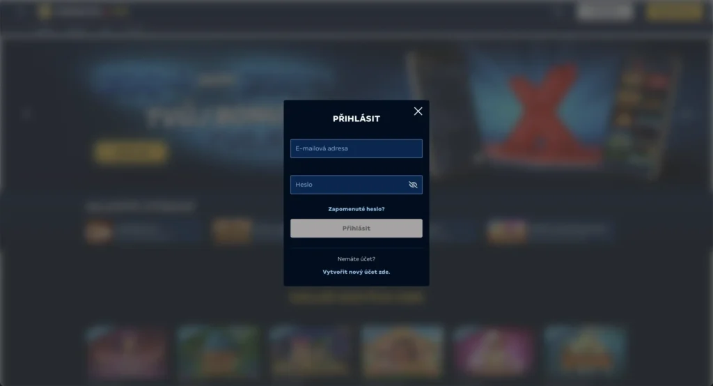 MerkurXtip přihlášení